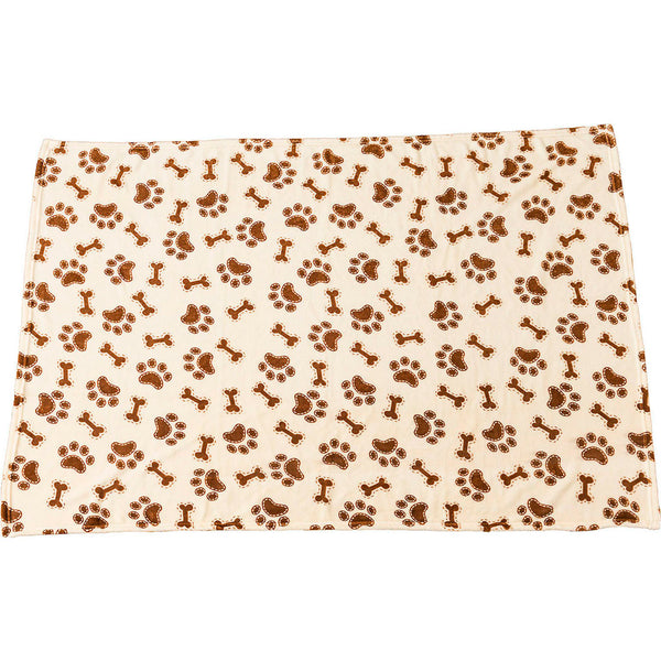 Manta Spot Snuggler con forma de huesos y patas