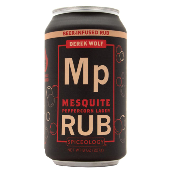Spiceology Derek Wolf Mesquite Peppercorn Lager BBQ Rub 8 oz (Pack of 6)