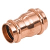 Acoplamiento reductor de cobre NIBCO de 1 pulg. de prensado x 3/4 pulg. de presión en D