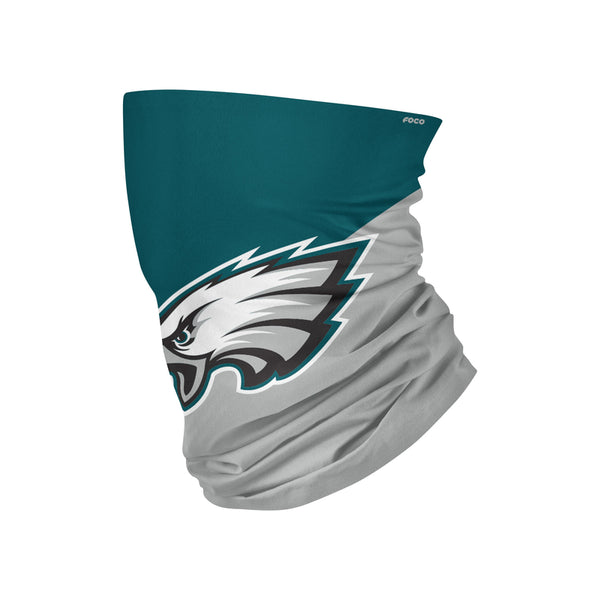 Bufanda y mascarilla Foco Philadelphia Eagles, paquete de 1
