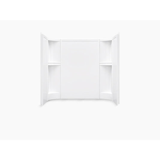 Sterling Accord 55 in. H X 31-1/4 in. W X 60 in. L White Shower Wall Set