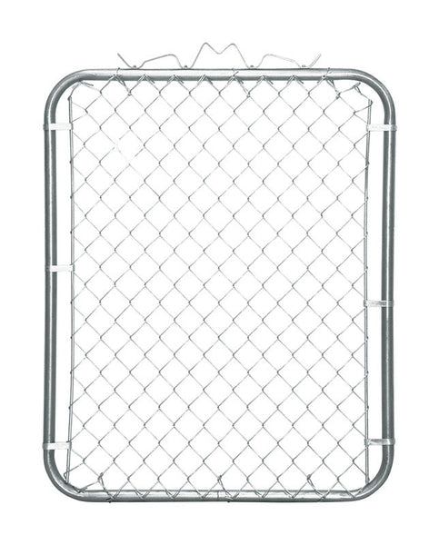 Puerta peatonal de acero galvanizado de 46 pulg. de alto x 3 pies de largo de Yardlink