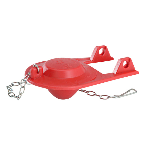 Korky Plus Toilet Flapper Red Rubber For Universal 2 in.