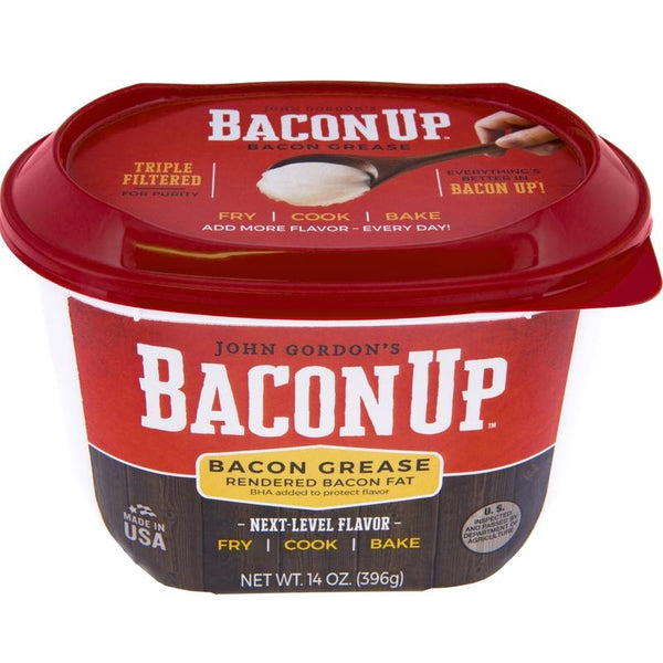 Bacon Up John Gordon's Bacon Grease 14 oz Boxed (Pack of 9)