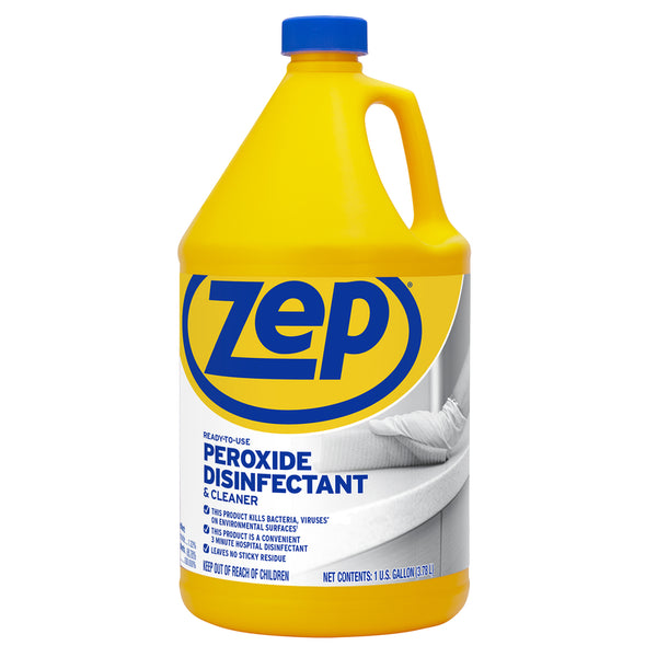 Limpiador desinfectante sin aroma Zep, 1 galón, 1 paquete