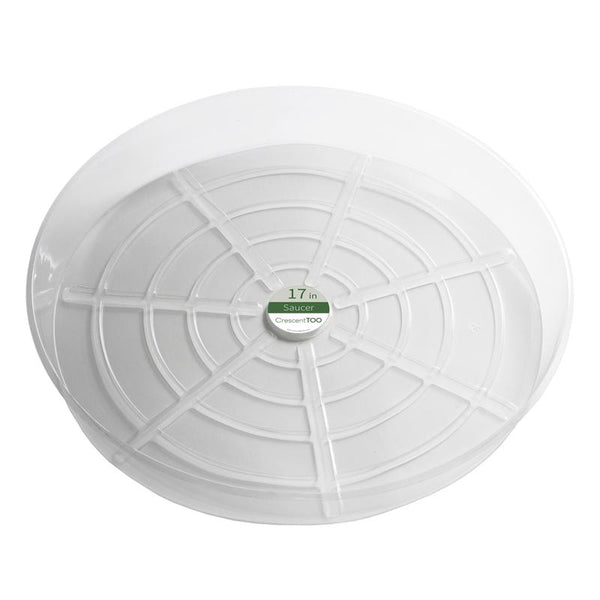 Crescent Too 17 in. D Plastic Plant Saucer Clear (Pack of 25)