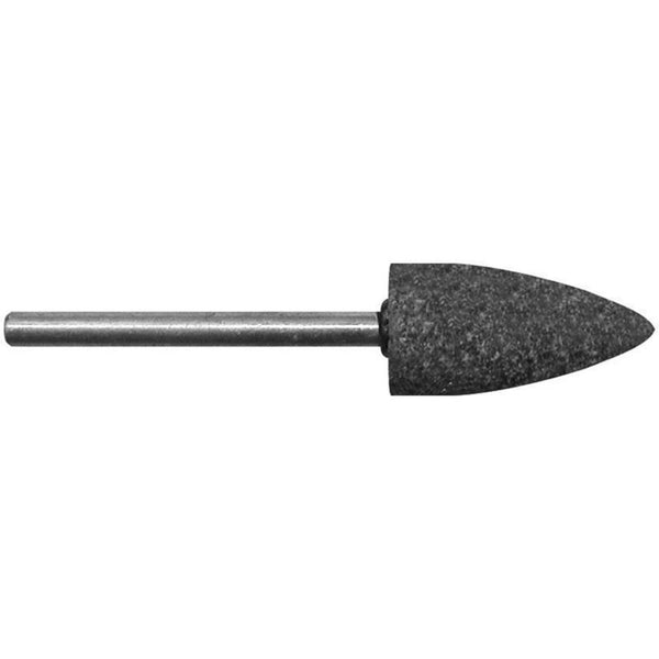 Punta de amoladora de óxido de aluminio de 3/8 pulg. de diámetro Century Drill & Tool, 35 000 rpm, 1 pieza (paquete de 3)