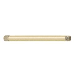 Brushed Nickel 12" straight shower arm