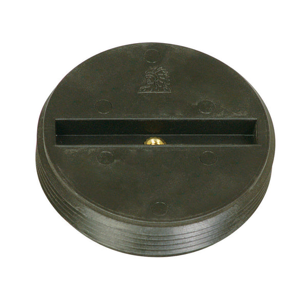 Tapón roscado ABS Sioux Chief MPT de 1-1/2 pulg. X 1-1/2 pulg. D MPT de 1 pulg.
