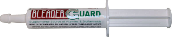 Jeringa de suplemento para caballos Saratoga Bleader Guard