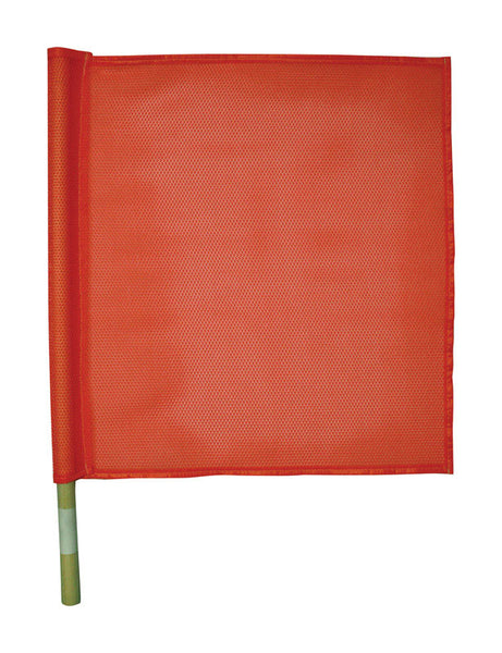 C.H. Hanson 24 in. Fluorescent Orange Safety Flags Polyvinyl 1 pk