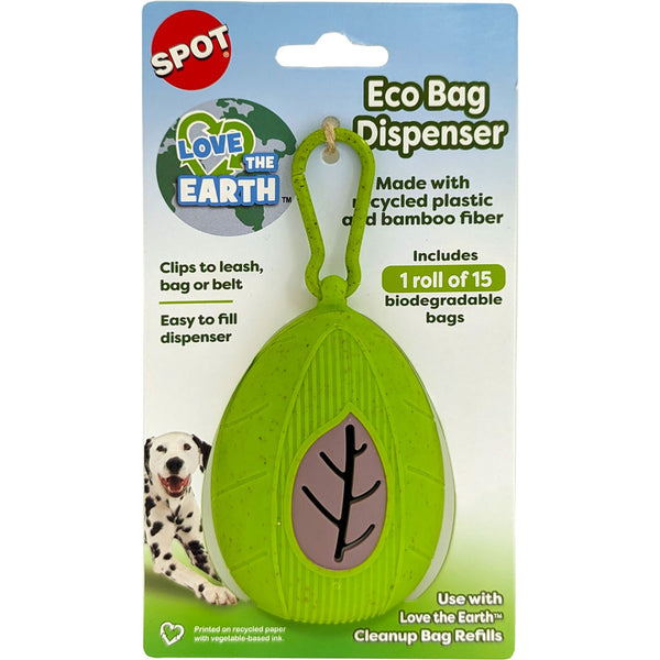 Dispensador de bolsas ecológicas Love The Earth