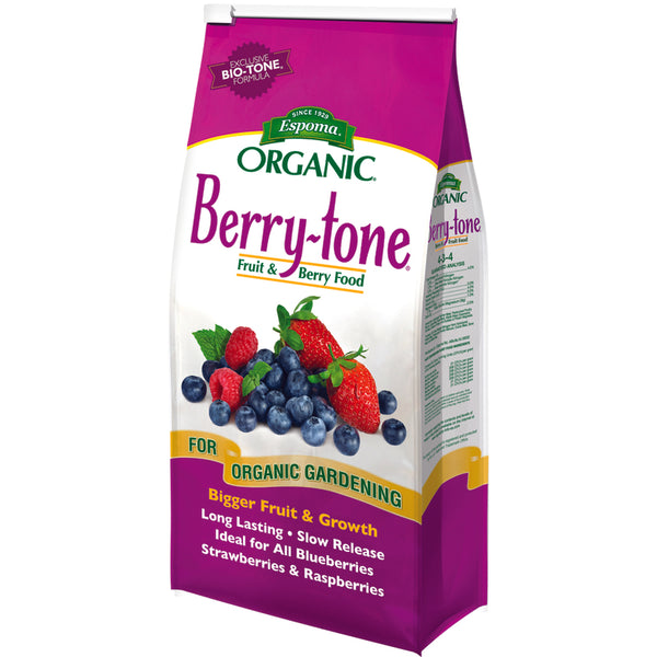 Nutriente orgánico para plantas en gránulos Berry-Tone de Espoma, 4 libras
