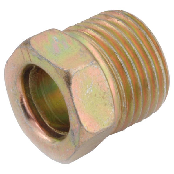 Tuerca abocardada invertida de latón con abocardado hembra de 5/16 pulg. de Anderson Metals (paquete de 5)
