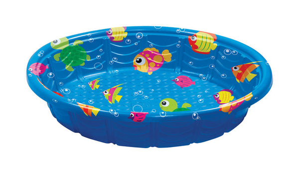 Summer Escapes Round Plastic Wading Pool 11.4 in. H x 59 in. Dia. (Pack of 12)