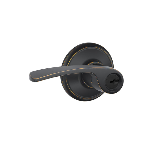 Palanca de entrada con llave Schlage Merano de 1-3/4 pulg.