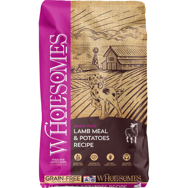 Alimento integral para perros adultos Wholesomes
