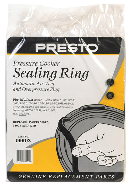 Anillo de sellado de goma para olla a presión Presto de 6 cuartos - Oferta de la semana