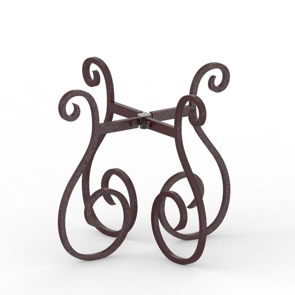 Soporte para plantas de acero color bronce de Gardien
