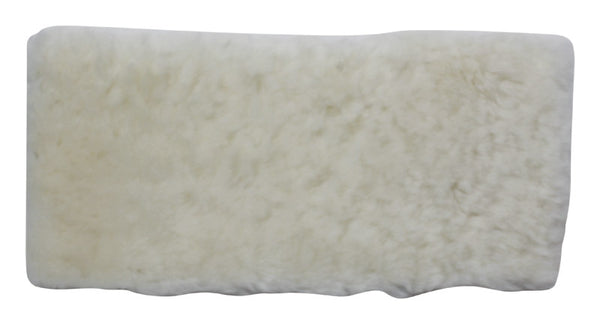 Aplicadores Linzer de piel de cordero blanca de 12 pulgadas de ancho x 12 pulgadas de largo