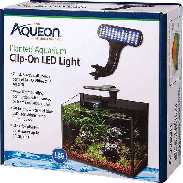 Lámpara LED con clip para plantar Aqueon