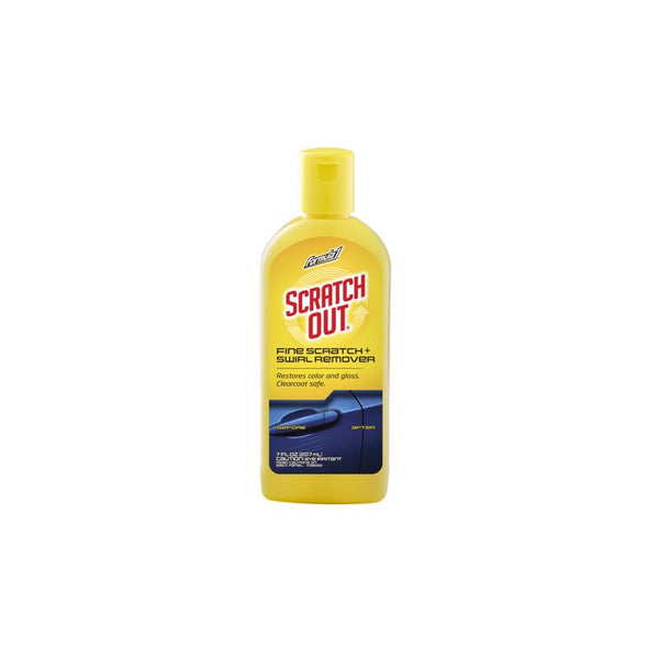 Fórmula 1 Scratch Out White, líquido para quitar rayones y remolinos de alta resistencia, 7 oz. Hasta 12 meses