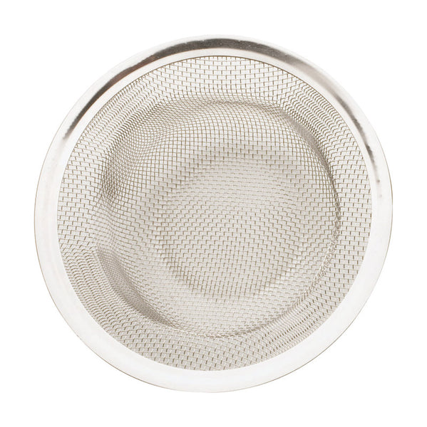 Plumb Pak 3-1/2 in. D Natural Gray Stainless Steel Mesh Strainer