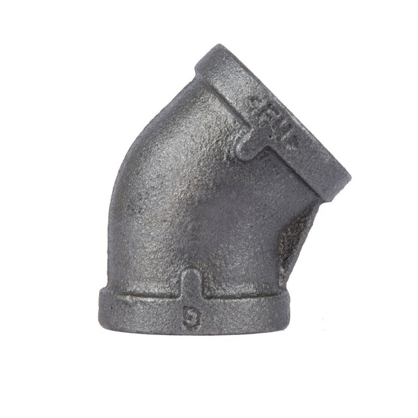 ELBOW 45D 4X4 BLK