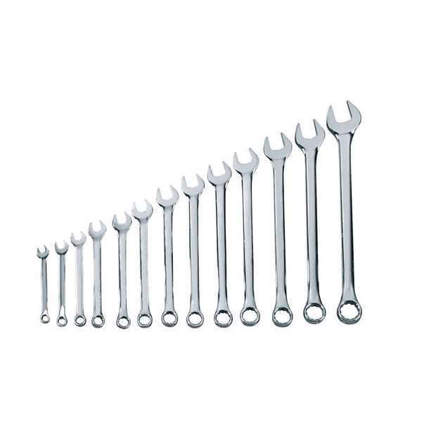 Juego de llaves combinadas Stanley SAE de 13 piezas