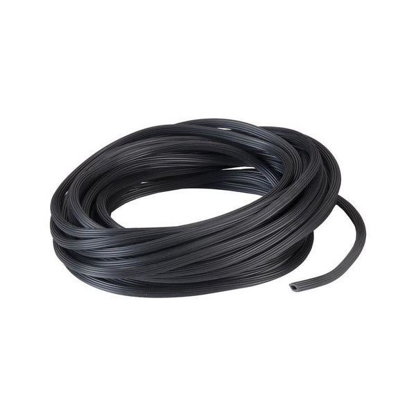 SPLINE .160"X25'GRY VNL