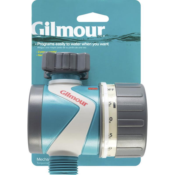 Temporizador de riego mecánico programable Gilmour de una zona: ¡Oferta de la semana!
