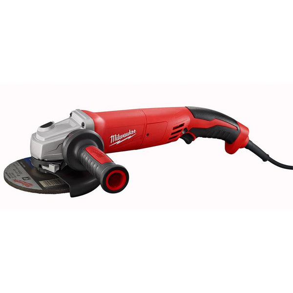 Amoladora angular pequeña de 5 pulgadas con cable y 13 amperios de Milwaukee