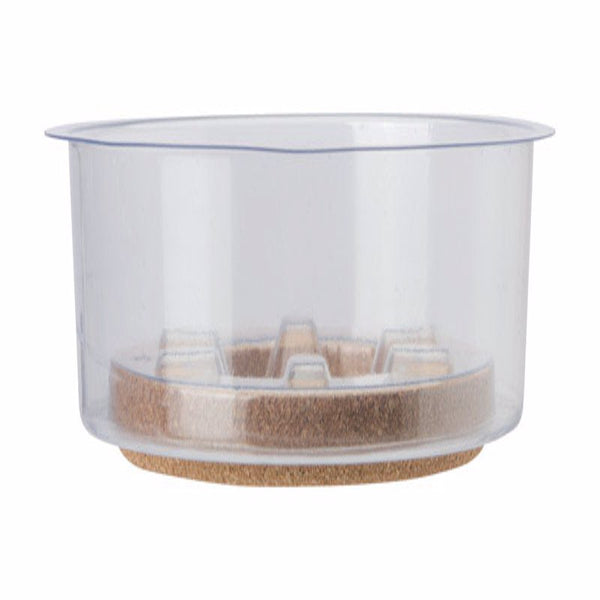 Miracle-Gro 1.5 in. H X 12 in. D Cork/Plastic Hybrid Plant Saucer Clear (Pack of 12).