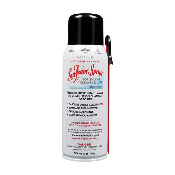 Lubricante limpiador para motores de gasolina de 2 y 4 tiempos Sea Foam, 12 oz