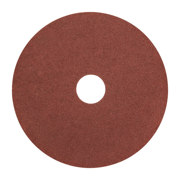 Disco de fibra de óxido de aluminio Norton de 5 pulgadas con montaje central F226/F240, grano grueso 80, paquete de 25