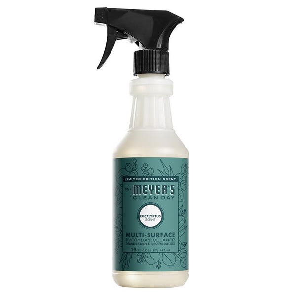 Mrs. Meyer's Clean Day Eucalyptus Scent Multi-Purpose Cleaner Liquid Spray 16 oz (Pack of 6)