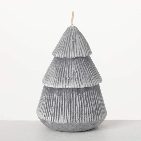 Vela con forma de árbol gris Kitira de Sullivans Vance (paquete de 6)