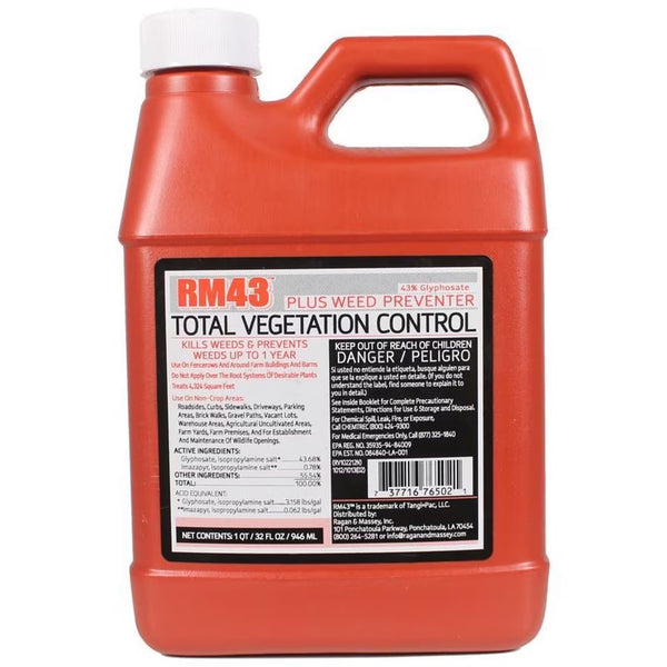 Control de vegetación Plus, preventivo de malezas, concentrado de 32 oz