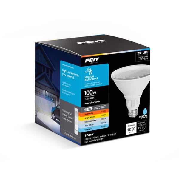 Bombilla LED Feit PAR38 E26 (mediana) que cambia de color, equivalente a 100 vatios, paquete de 1