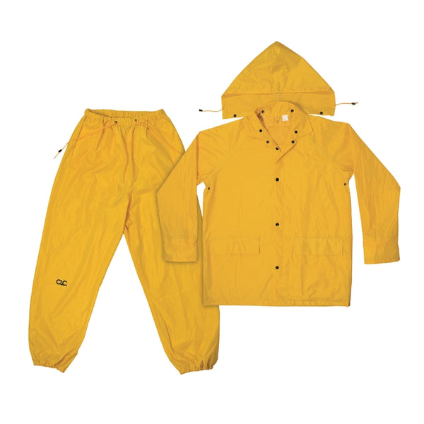POLY SUIT MED YLW 3PC DS