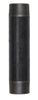 Yunque Beck de 3/4 pulg. MPT de acero negro, boquilla de 6 pulg.