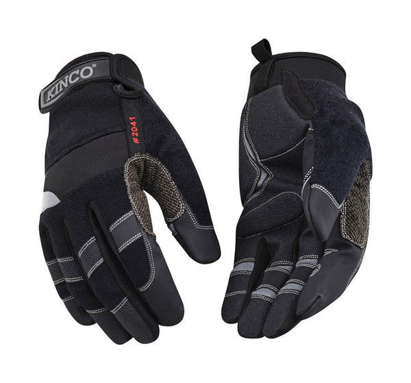 Guantes de trabajo para uso general en exteriores para hombre Kinco General, color gris, talla XL, 1 par