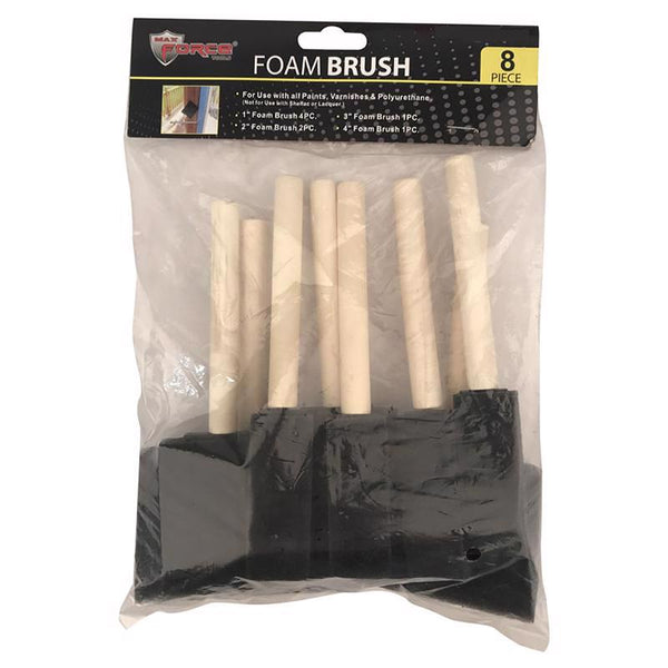 Brocha de espuma Max Force de Diamond Visions (paquete de 24)