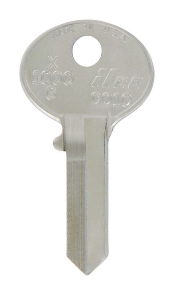 Llave universal Hillman House/Office de una sola cara (paquete de 10)