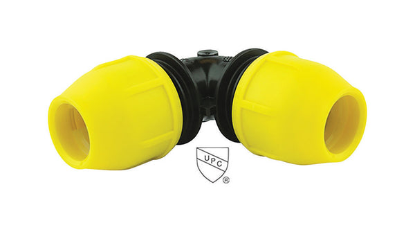 Codo de polietileno Home-Flex subterráneo IPS de 1/2 pulg. x 1/2 pulg. de diámetro IPS, paquete de 1
