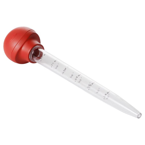 Jeringa de plástico roja Good Grips de OXO