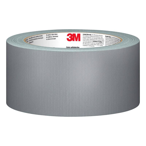 Cinta adhesiva para conductos de uso general, color gris, 3M, 1,88 pulg. de ancho x 30 yd. de largo
