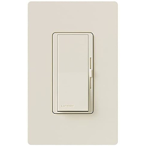 Lutron Diva Light Almond 600 W 3-Way Dimmer Switch 1 pk