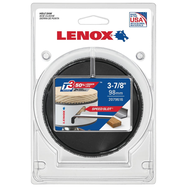 Lenox Speed Slot 3-7/8 in. Bi-Metal Hole Saw