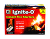 B & K Products Ignite-O Wax Organic No Greasy Residue Indoor/Outdoor Fire Starter 15 min. Burn